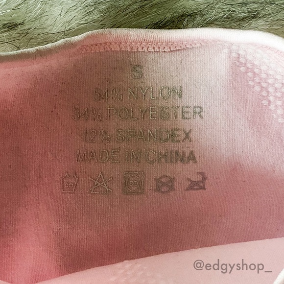 Ombré Seamless Crop Top Short Sleeve Athletic - Picture 4 of 4